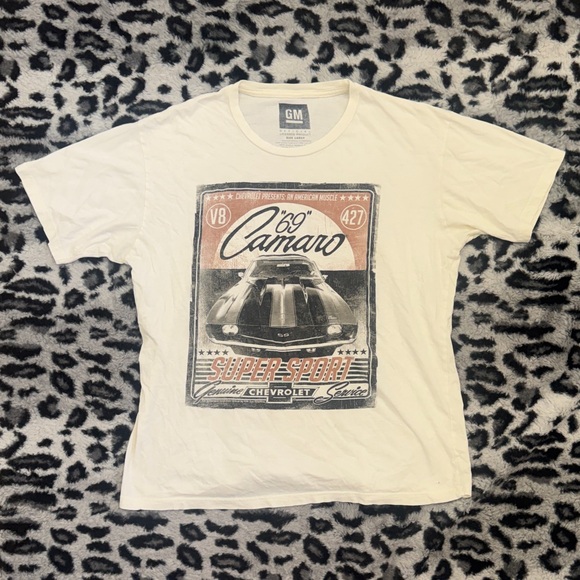 General Motors Other - GM Camaro Super Sport Graphic Tee - White